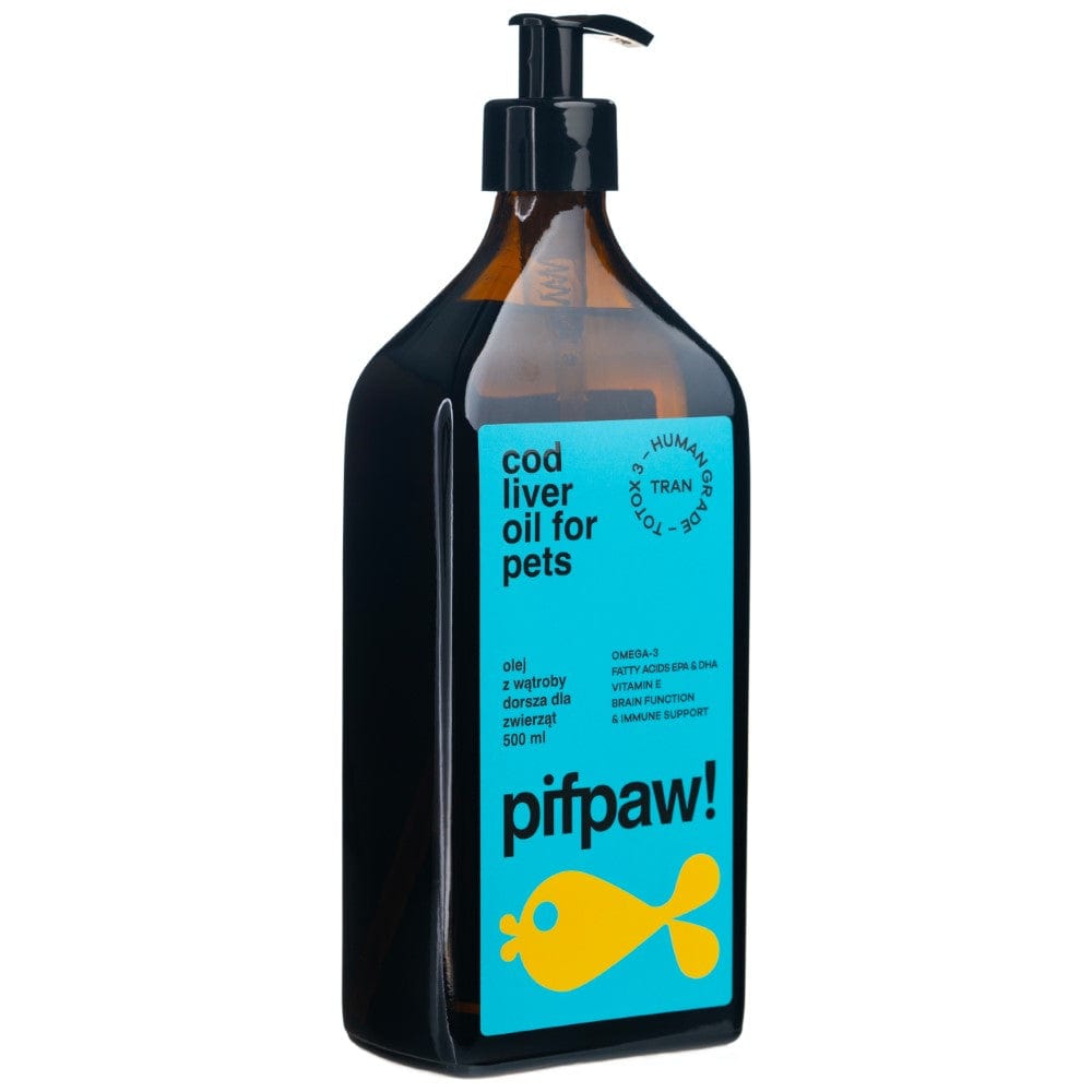 Pifpaw Cod Liver Oil for Pets Human Grade - 500 ml