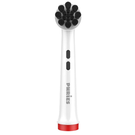 Puries Carbon Electric Toothbrush Heads for Oral-B - 4 Pieces