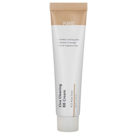 Purito Cica Clearing BB Cream Shade 15 Rose Ivory - 30 ml