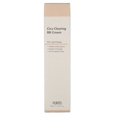 Purito Cica Clearing BB Cream Shade 21 Light Beige - 30 ml