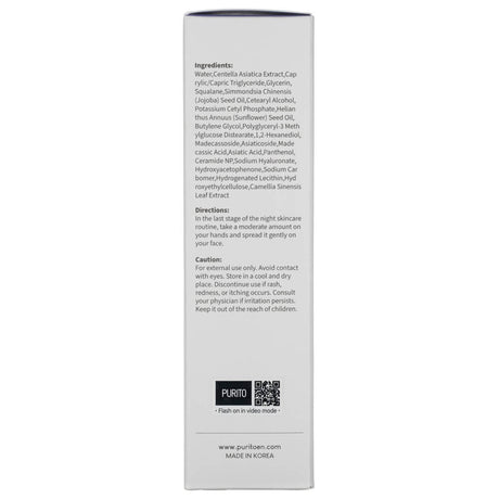 Purito Dermide Cica Barrier Sleeping Pack - 80 ml