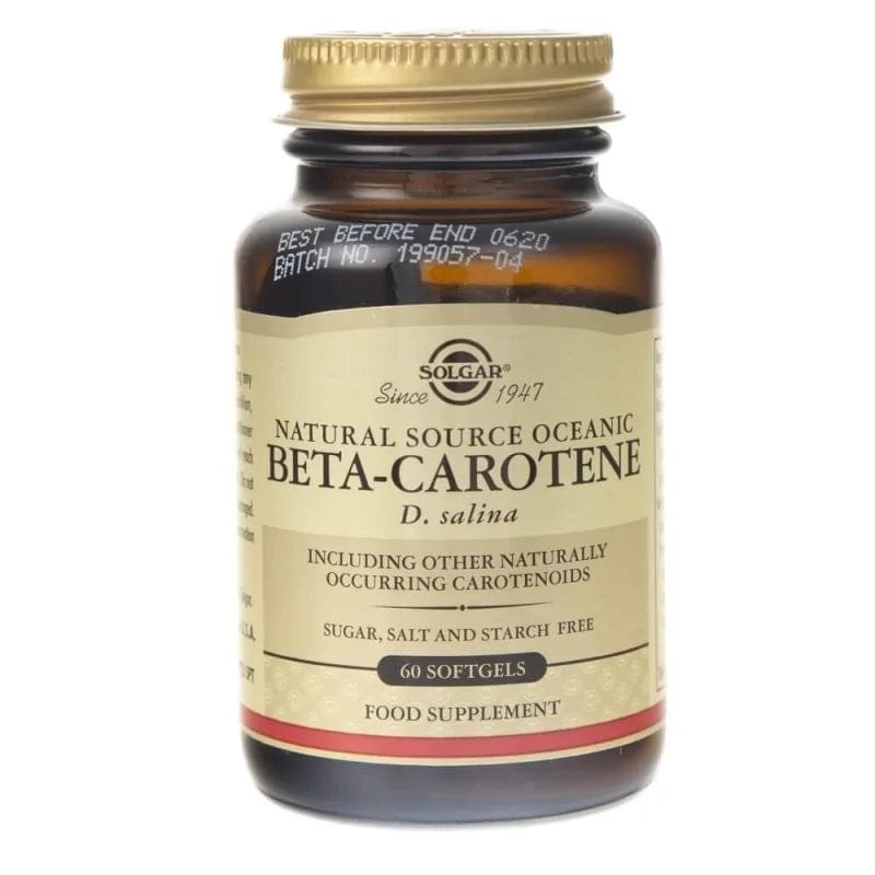 Solgar Natural Beta Carotene 7,5 mg - 60 Softgels