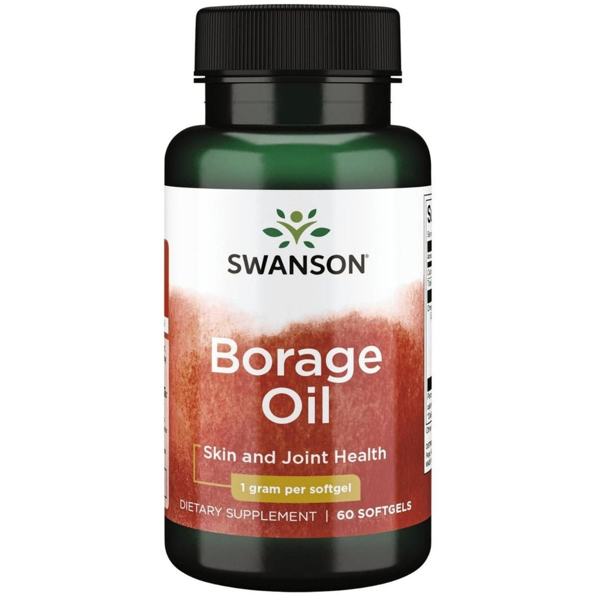 Swanson Borage Oil - 60 Softgels