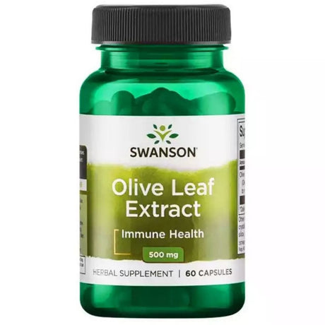Swanson Olive Leaf Extract 500 mg - 60 Capsules