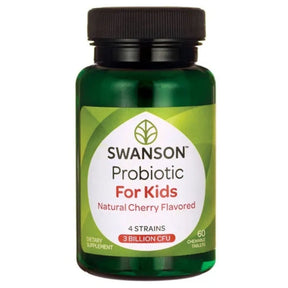 Swanson Probiotic for Kids, Cherry - 60 Lozenges