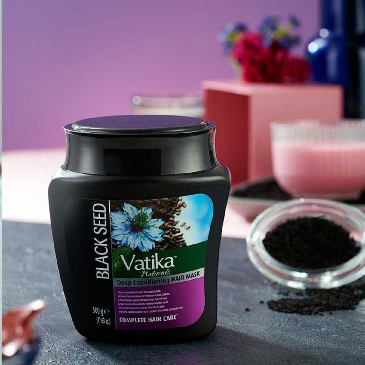 Vatika Black Seed Deep Hair Mask with Black Seed - 500 g
