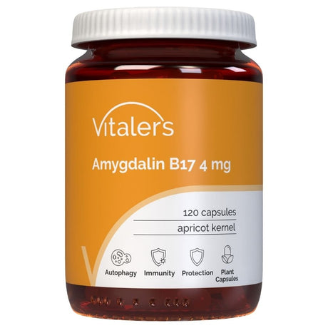 Vitaler's Amygdalin (Vitamin B17) 4 mg - 120 Capsules