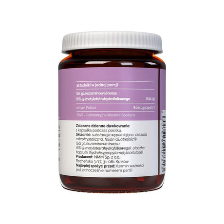 Vitaler's Folic Acid (Vitamin B9) 800 mcg - 60 Capsules