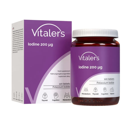 Vitaler's Iodine 200 mcg - 120 Tablets