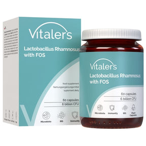 Vitaler's Lactobacillus Rhamnosus with FOS (Probiotic) - 60 Capsules