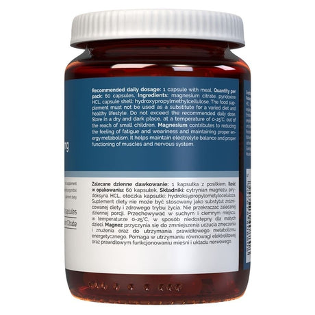 Vitaler's Magnesium 125 mg + Vitamin B6 - 60 Capsules