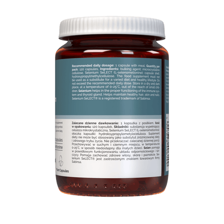 Vitaler's Organic Selenium 200 mcg - 120 Capsules