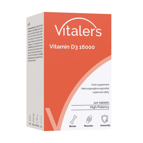 Vitaler's Vitamin D3 16000 IU - 120 Tablets