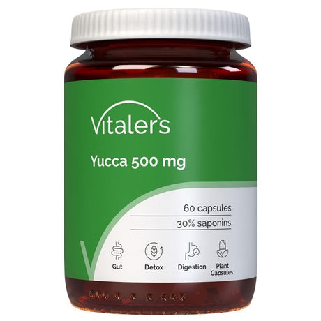 Vitaler's Yucca (Jukka Schidigera) 500 mg - 60 Capsules