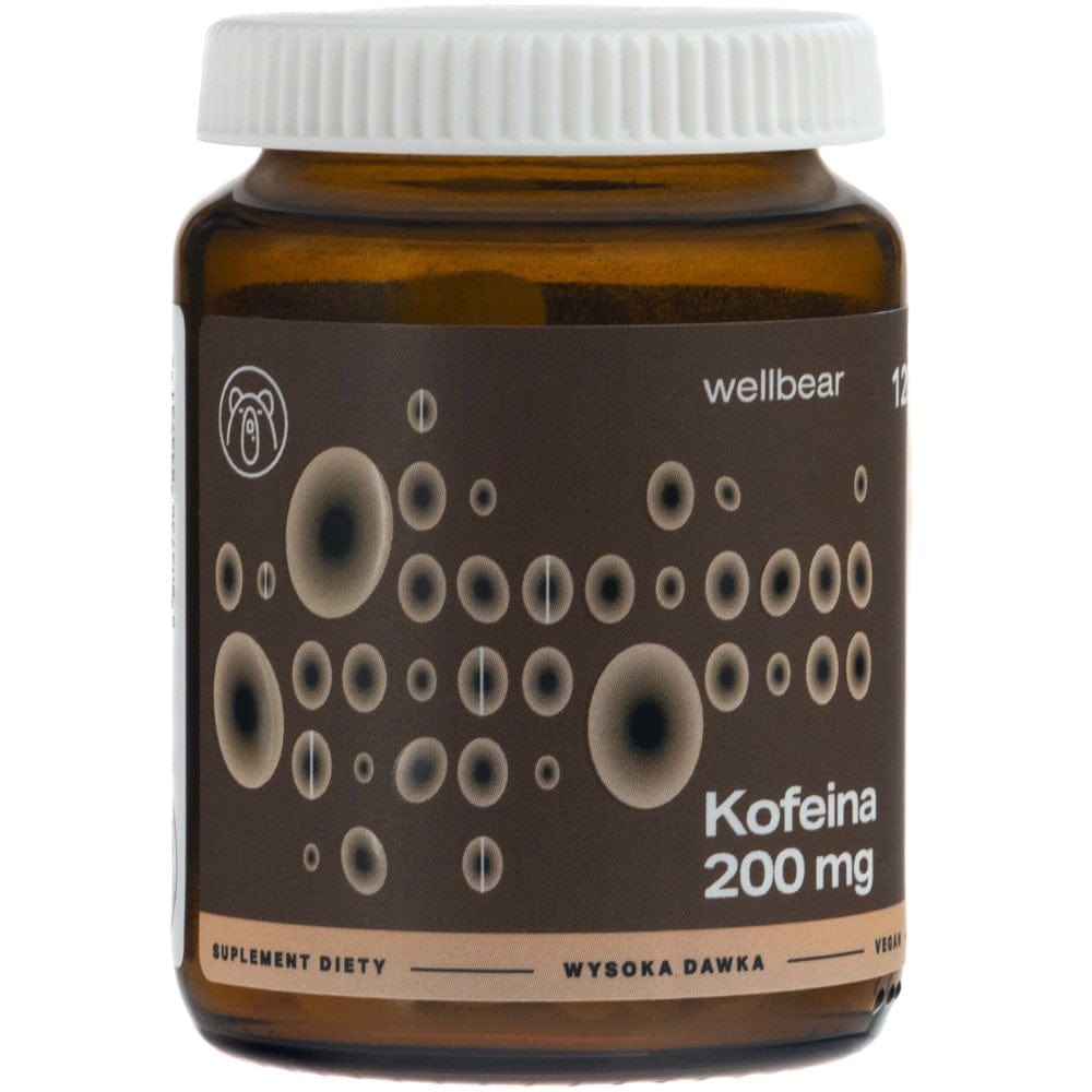 Wellbear Caffeine 200 mg - 120 Tablets