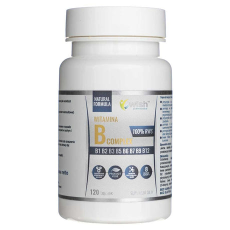Wish Vitamin B Complex - 120 Tablets