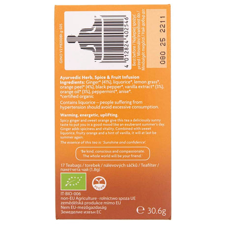 Yogi Tea Ginger Orange - 17 sachets