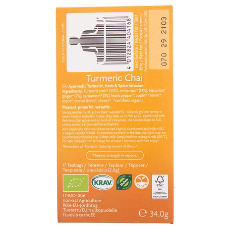 Yogi Tea Turmeric Chai - 17 sachets