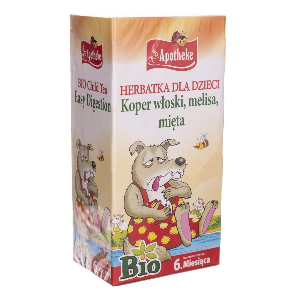 Apotheke Bio Tea for Children's Digestion - 20 Sachets