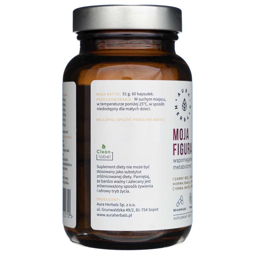 Aura Herbals My Figure Metabolism Support - 60 Capsules