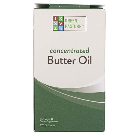 Green Pasture Concentrated Butter Oil - 120 Capsules