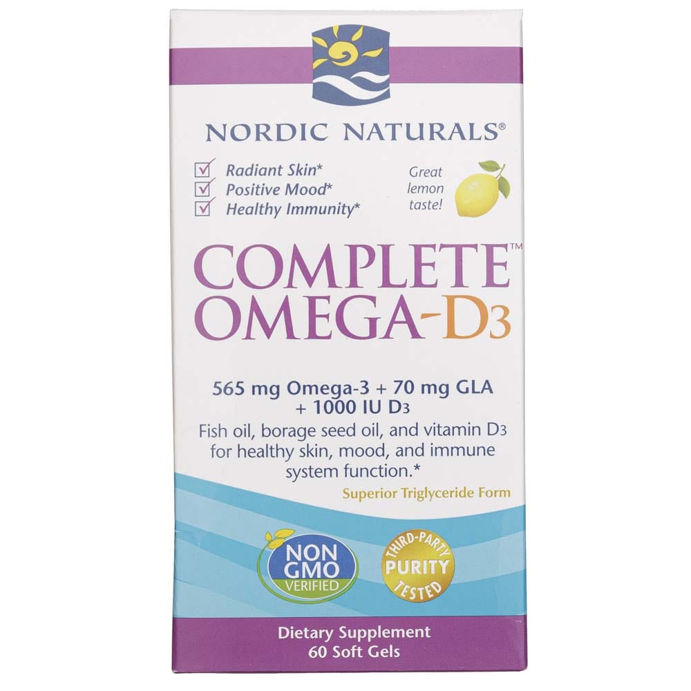 Nordic Naturals Omega Woman with Evening Primrose Oil  - 120 Softgels