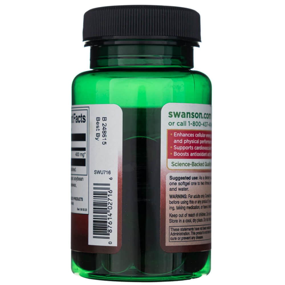 Swanson CoQ10 400 mg - 30 Softgels