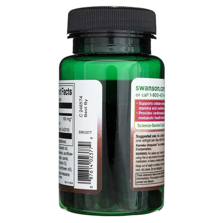 Swanson Ubiquinol 100 mg - 60 Softgels